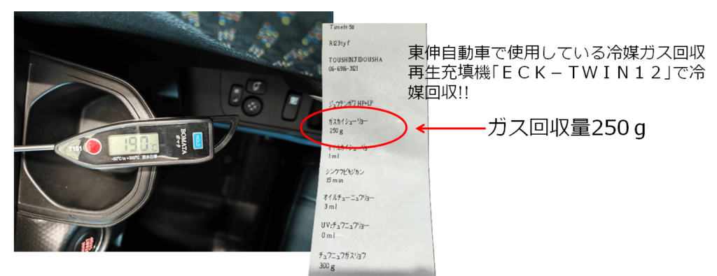 冷媒ガス回収再生充填機
ECKーTWIN12